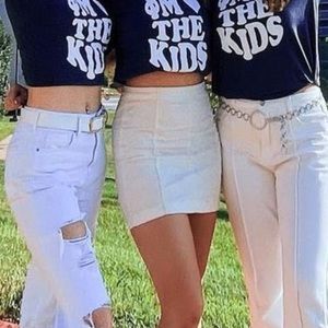 off white pencil skirt - worn once